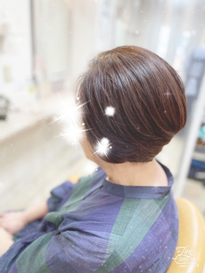 ヘナカラーに変えられて4回目のお客様