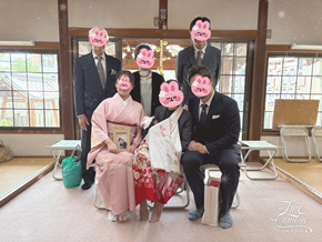 本日はお宮参り