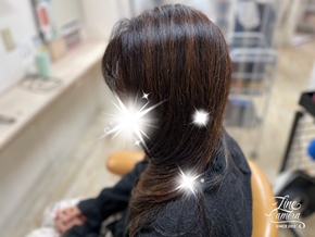 ヘナカラーに変更されて一年半くらいになられるお客様