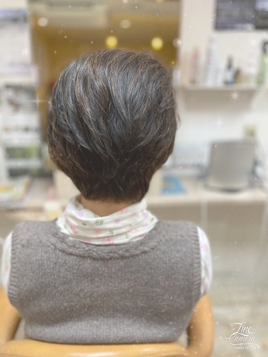 天然100ヘナカラーのお客様‼️